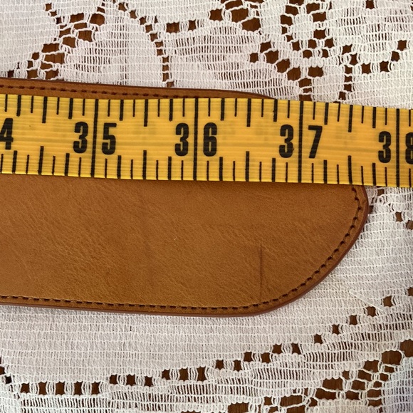 Lauren Ralph Lauren Wide Stretch Fabric Woven Belt Size L - Picture 10 of 14